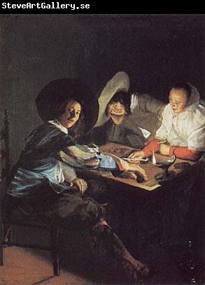 Judith leyster A Game of Tric-Trac